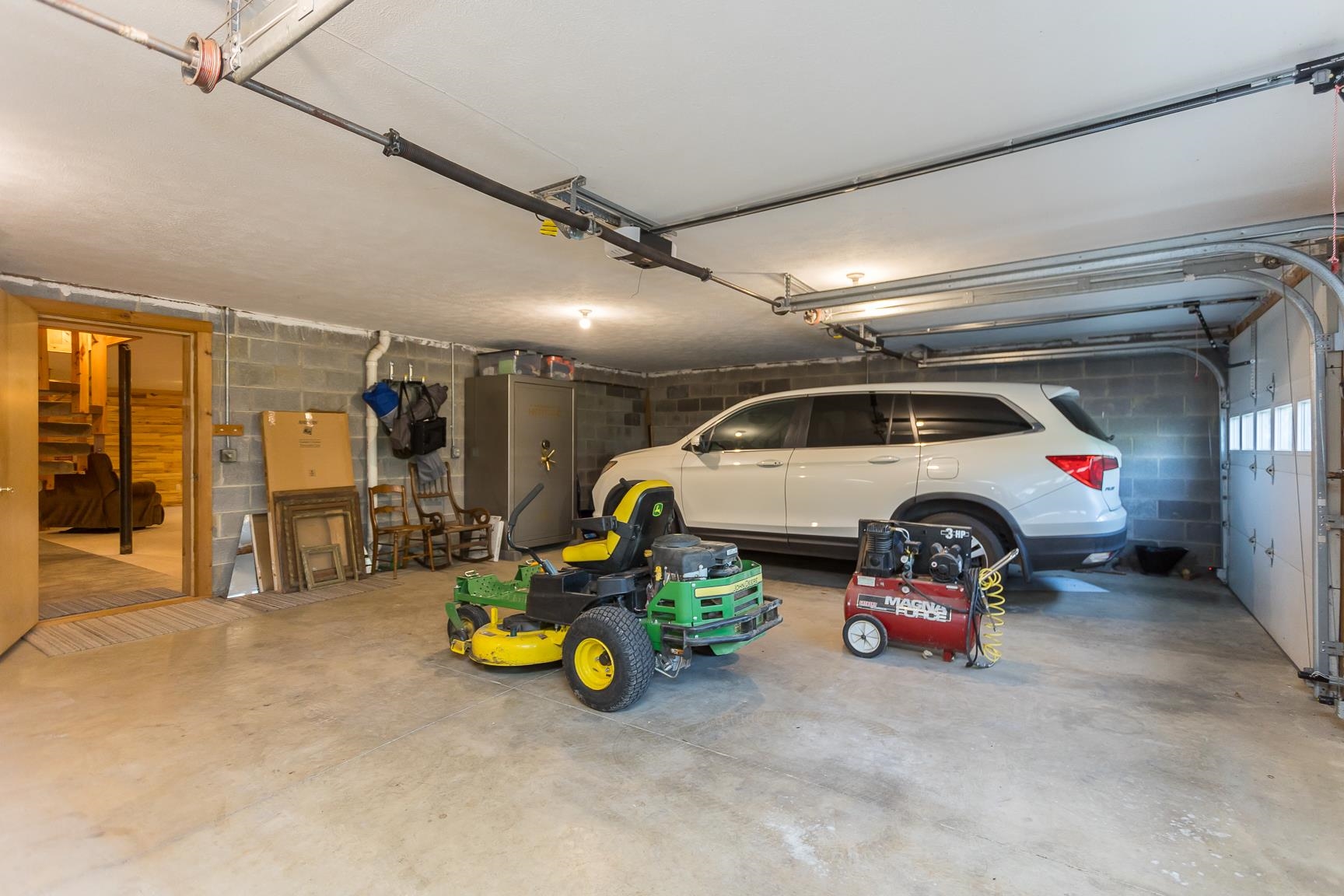 1003 Natural Chimney Road Mount Solon, VA 22843 - Photo 69 of 73 a view of a garage with a car and a car parked