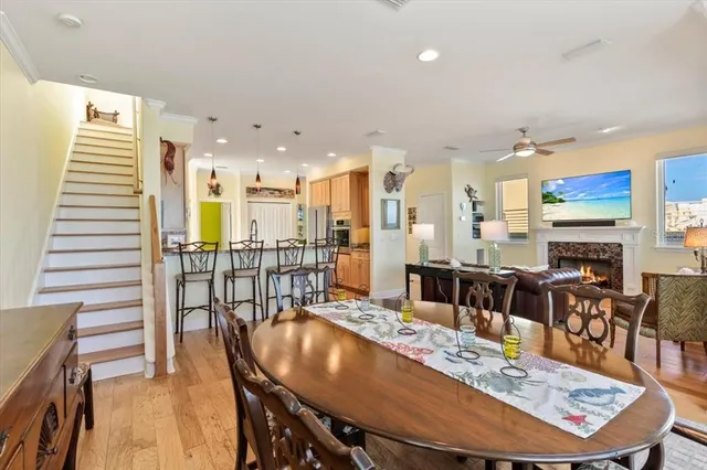 a view of a door and an outdoor space