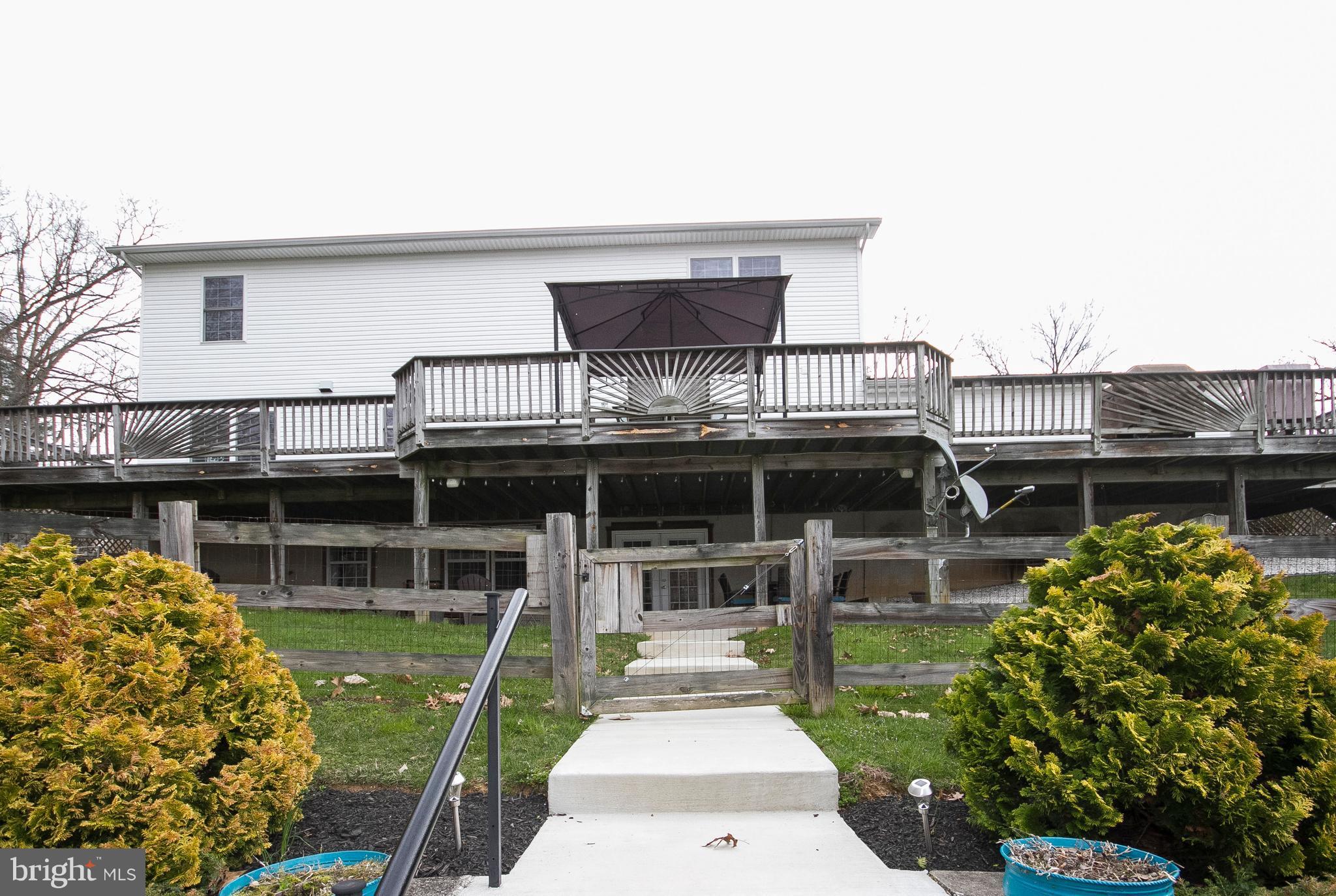 3666 Emory Church Road Street, MD 21154 - Photo 23 of 30 View of house from the pool area