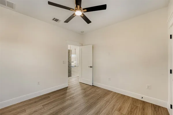 wooden floor in an empty room