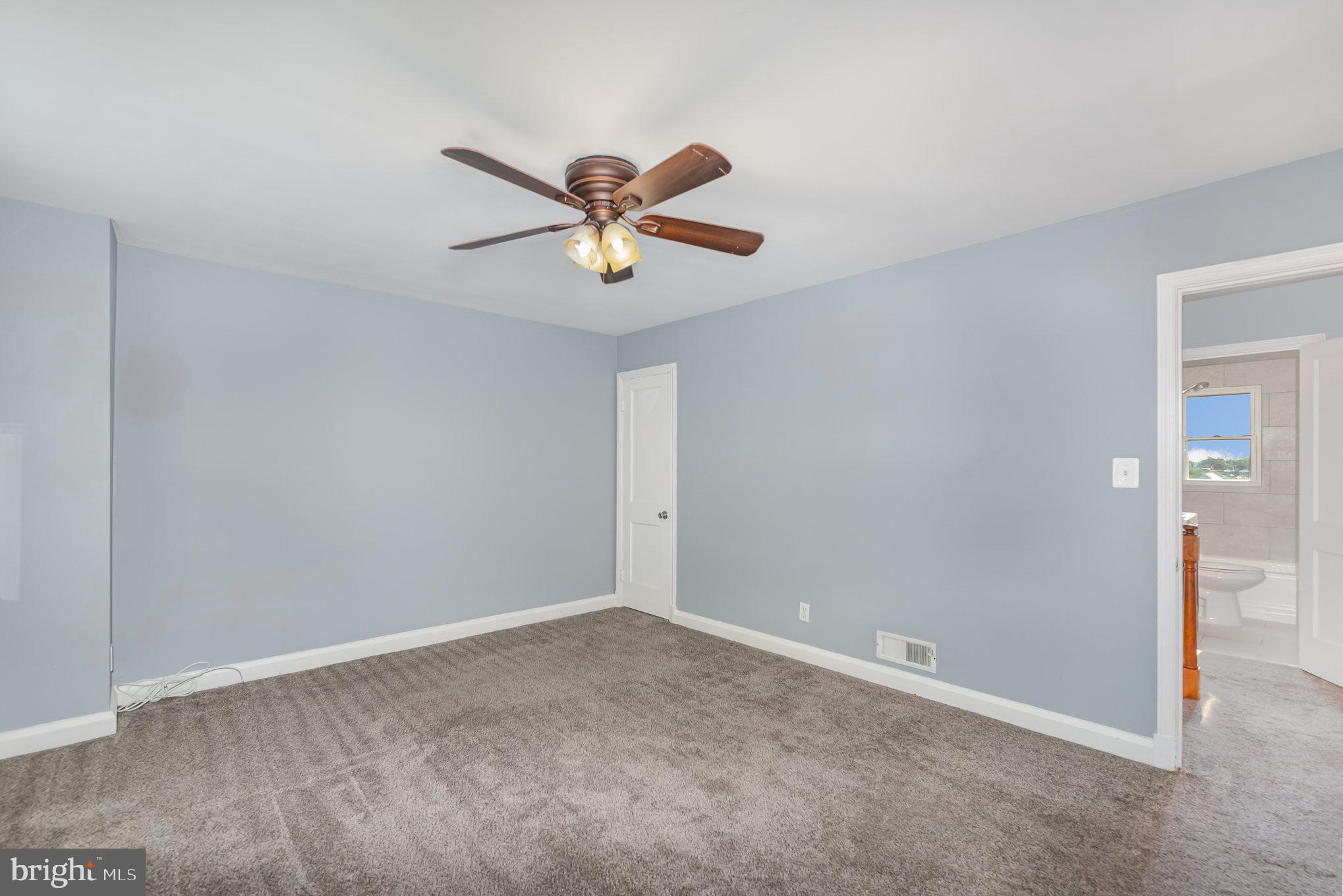 1905 Searles Road Dundalk, MD 21222 - Photo 17 of 26 Large Primary Bedroom w/Ceiling Fan