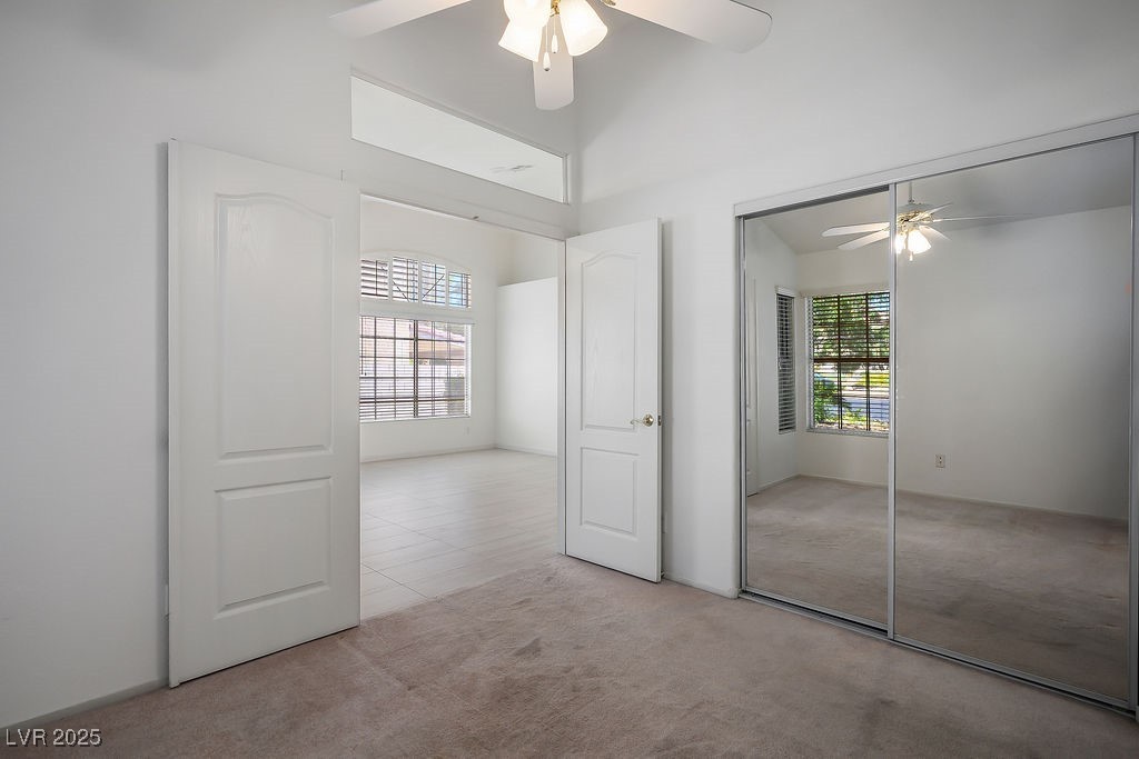 1812 Jack Rabbit Way Las Vegas, NV 89128 - Photo 24 of 44 Front bedroom with double doors and mirrored closet