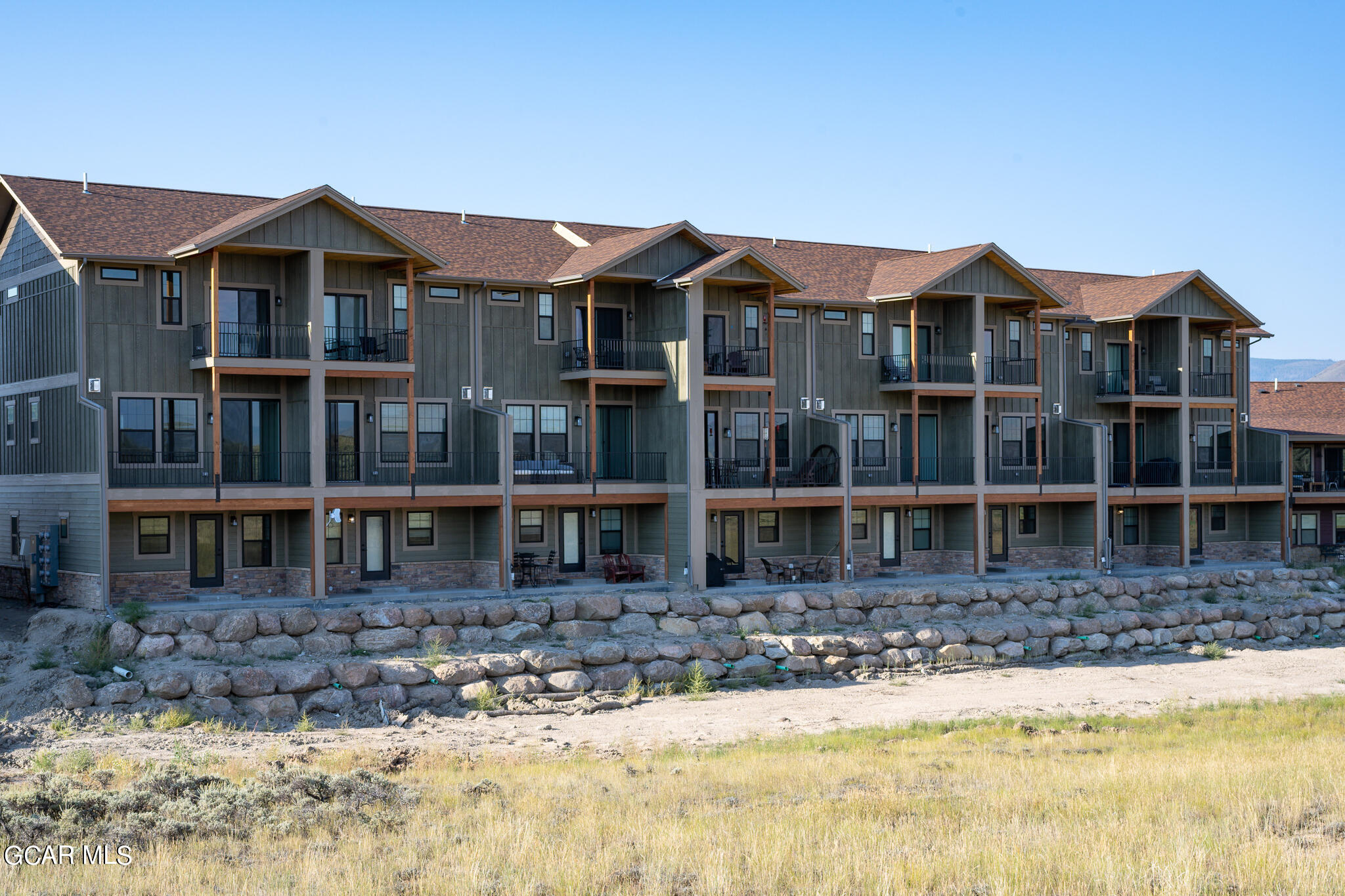 219 Eagle Ridge Circle Granby, CO 80446 - Photo 40 of 41 a front view of a house with a yard