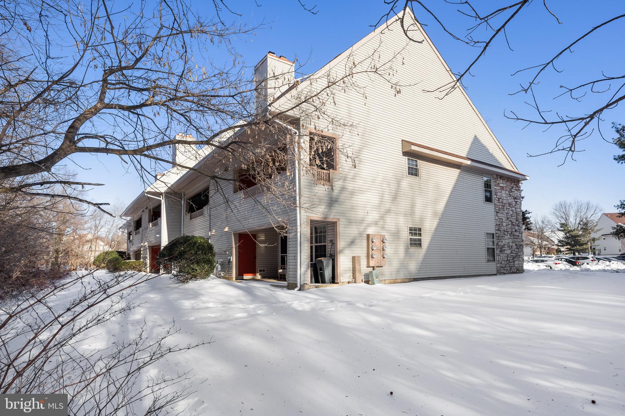 321 Tavistock Road Cherry Hill, NJ 08034 - Photo 22 of 25 a view of a building with a snow