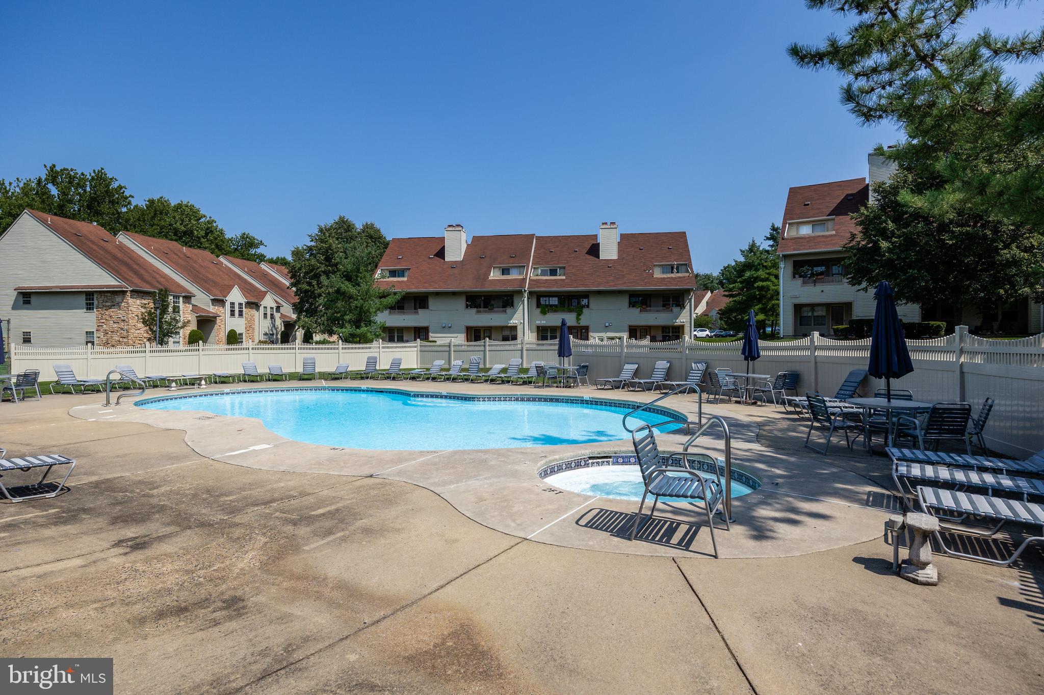 321 Tavistock Road Cherry Hill, NJ 08034 - Photo 25 of 25 a swimming pool with outdoor seating and yard