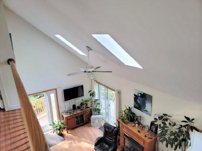 426 Main Street, Unit C/A/B Springvale, ME 04083 - Photo 21 of 79 7 skylights in living room