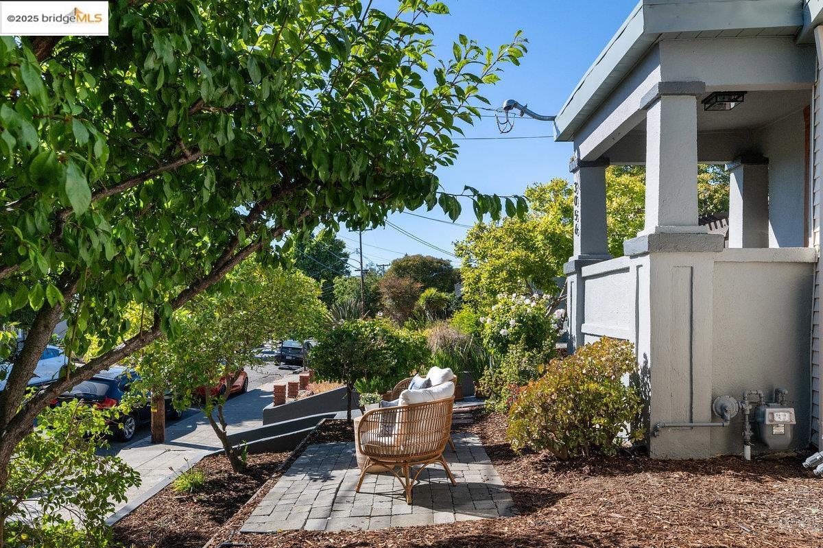 3056 California Street Oakland, CA 94602 - Photo 42 of 44 View of patio / terrace with an outdoor living space