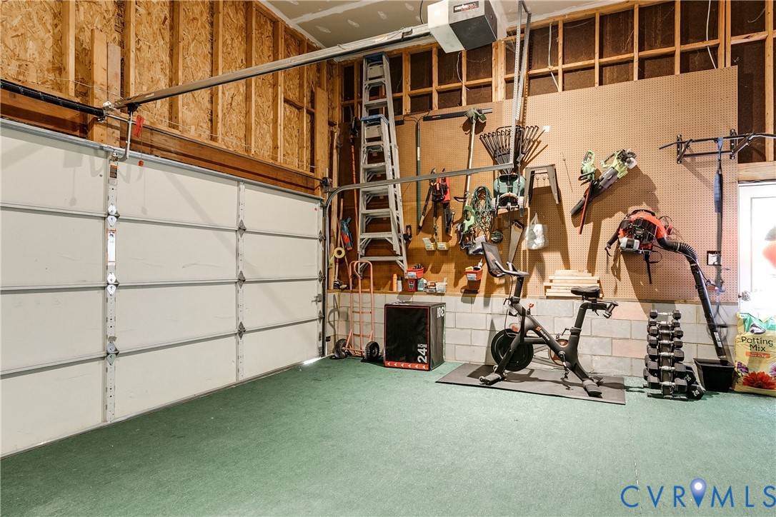 806 Biggin Pond Road Midlothian, VA 23114 - Photo 43 of 50 a view of a room with gym equipment