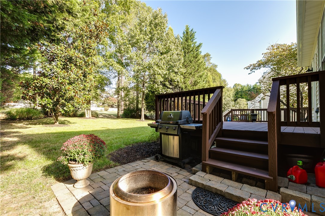 806 Biggin Pond Road Midlothian, VA 23114 - Photo 48 of 50 a view of outdoor space and patio