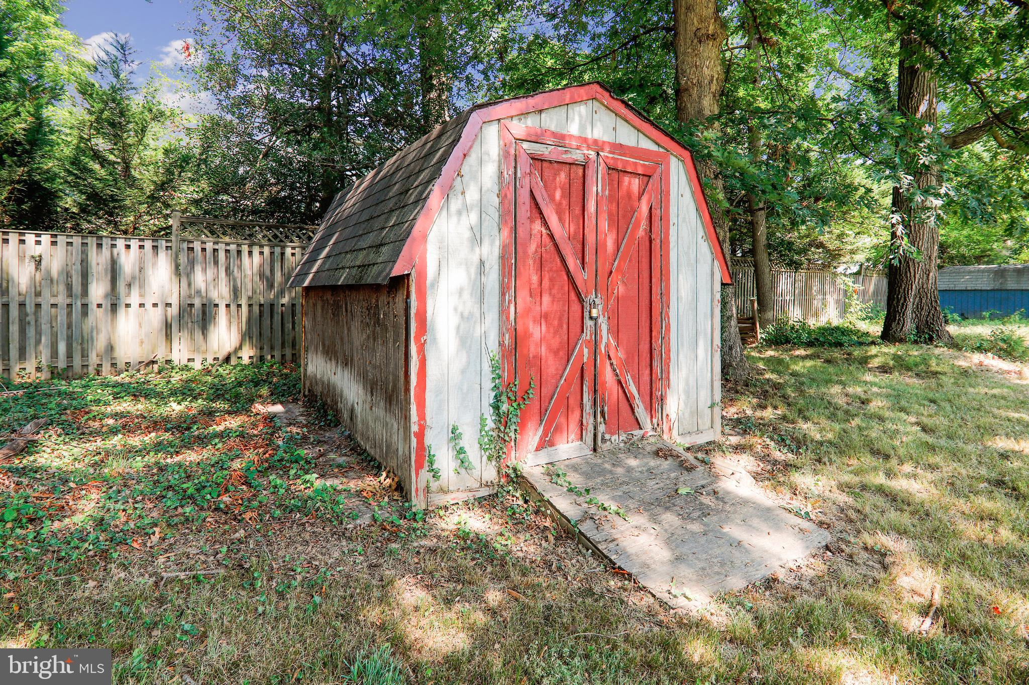 16108 Kent Road Laurel, MD 20707 - Photo 49 of 54 SHED IN BACKYARD CONVEYS
