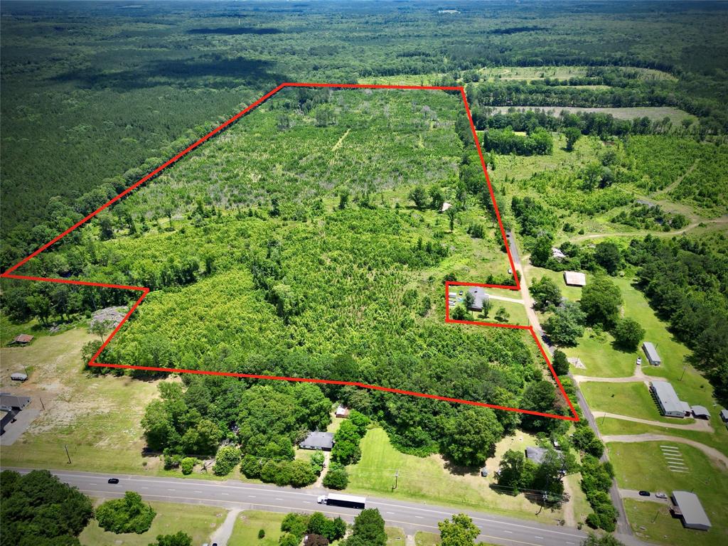 0 Cook Bernice, LA 71222 - Photo 20 of 30 Aerial view of property's location with property boundaries highlighted