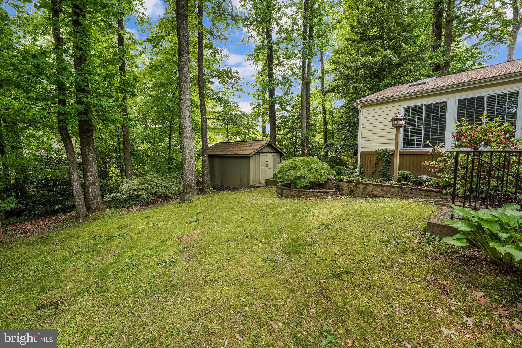 5917 Freds Oak Road Burke, VA 22015 - Photo 32 of 32 Large back yard