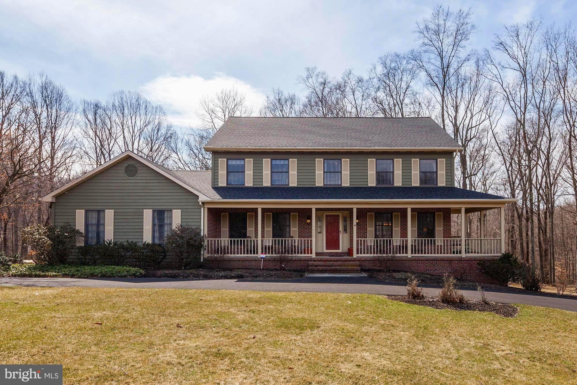 3315 Whitesworth Road Phoenix, MD 21131 - Photo 1 of 30 Custom Built/Cedar and Brick Exterior/Wrap Porch