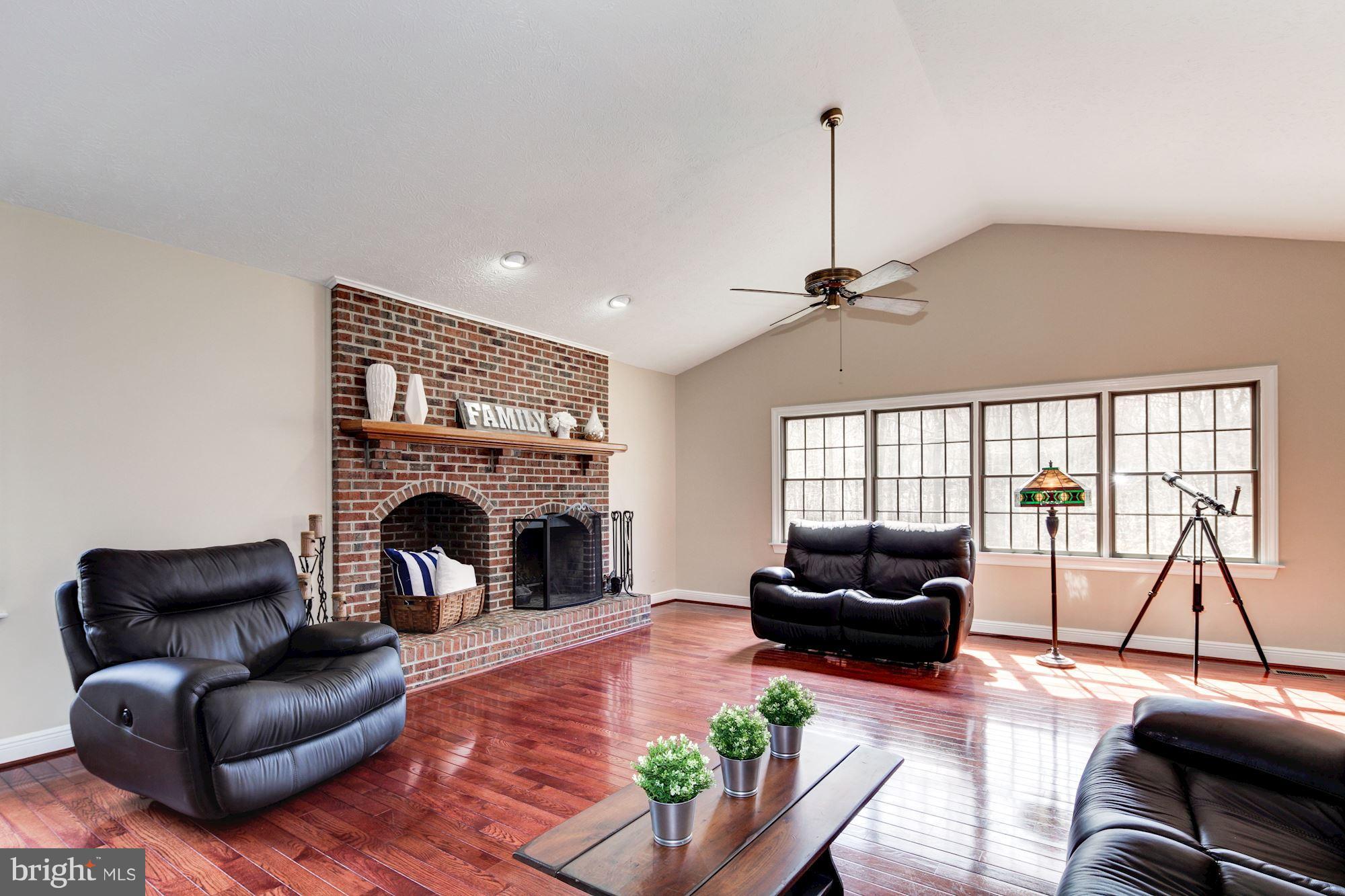 3315 Whitesworth Road Phoenix, MD 21131 - Photo 17 of 30 Family Room w/Cathedral Ceiling/WB Fireplace