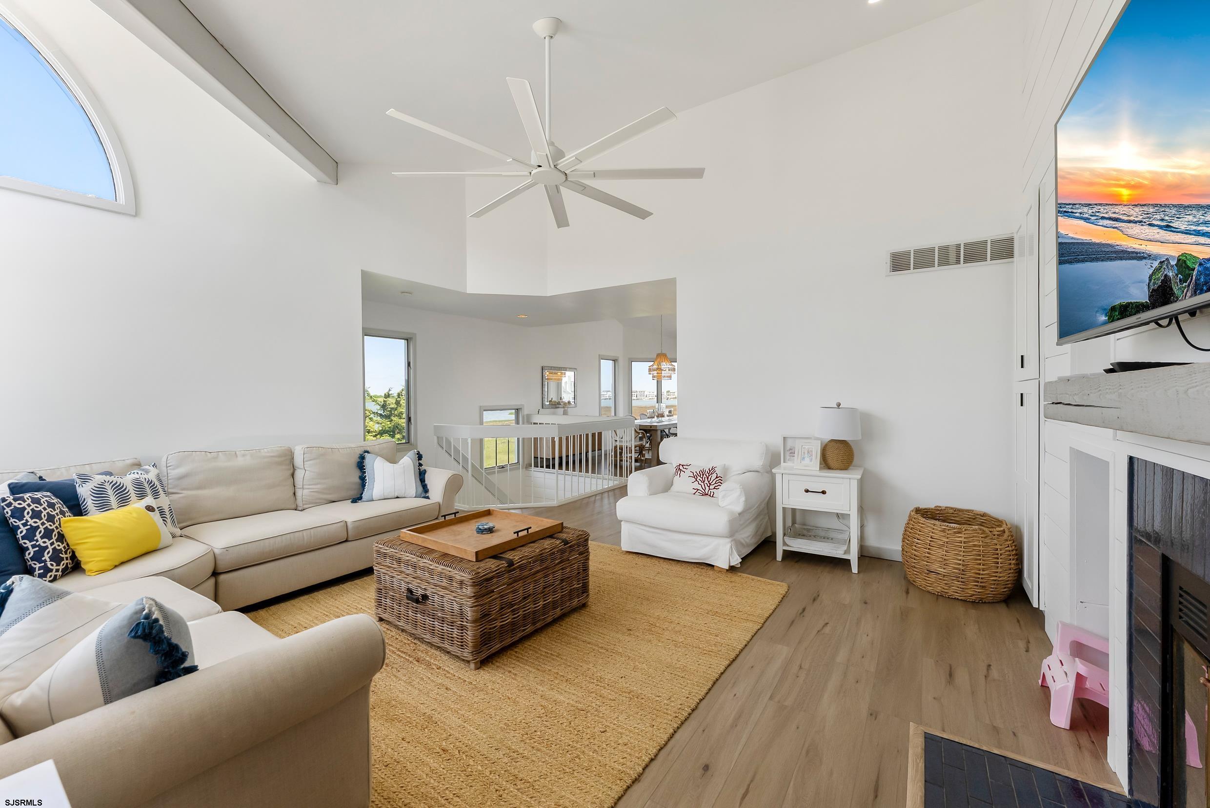 13 Delmar Drive, Unit 13 Brigantine, NJ 08203 - Photo 36 of 98 a living room with furniture or couch and a flat screen tv