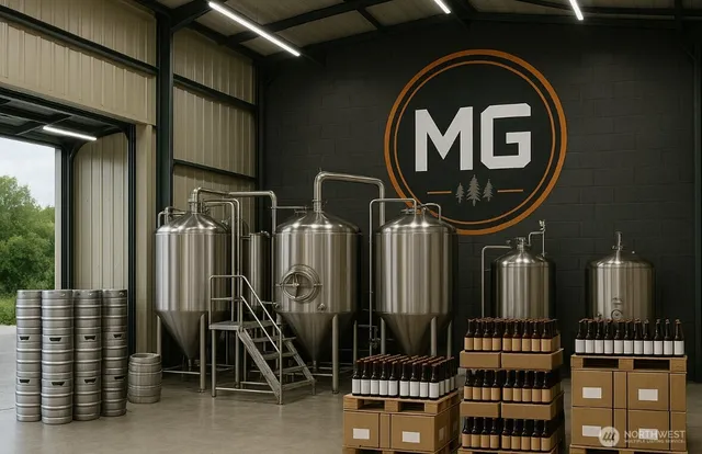 a front view of a house with a sink