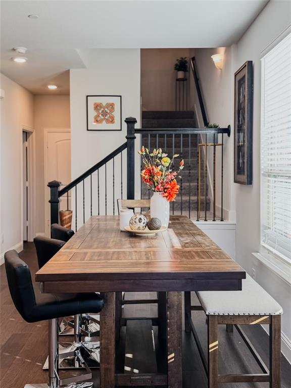 2000 Naples Drive Rowlett, TX 75088 - Photo 10 of 21 a view of a dining room with furniture and wooden floor