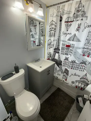 a utility room with a washer and dryer