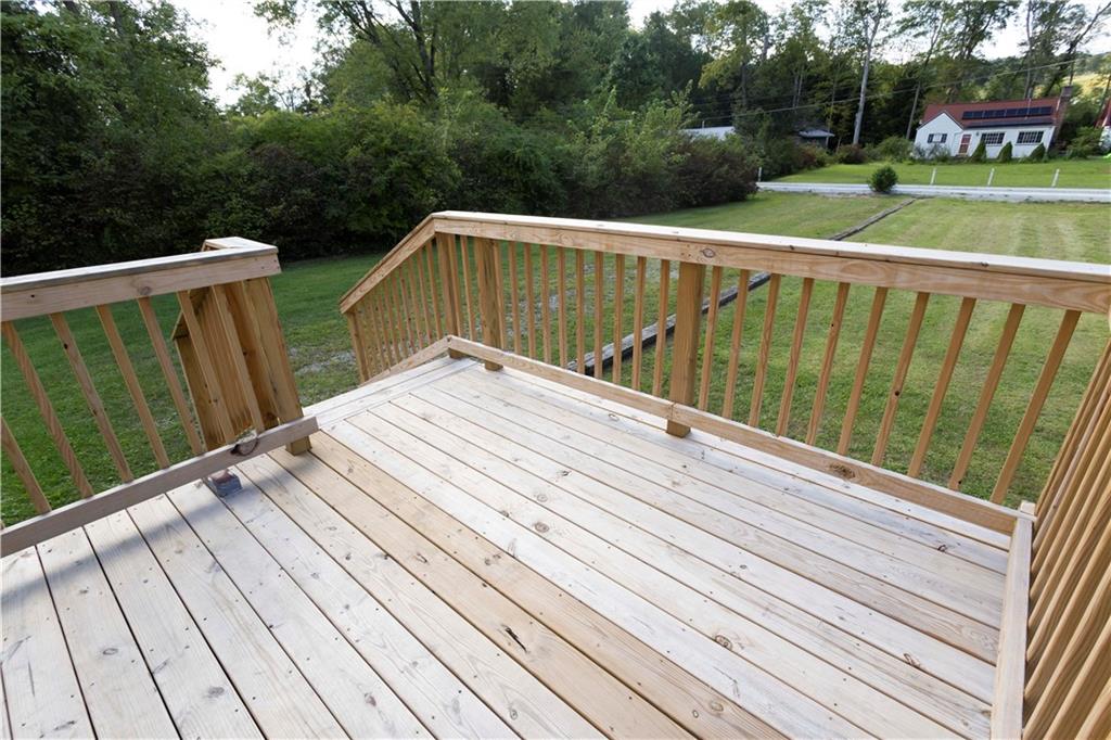 526 Nebo Road Champion, PA 15622 - Photo 4 of 30 a view of balcony with wooden floor and fence