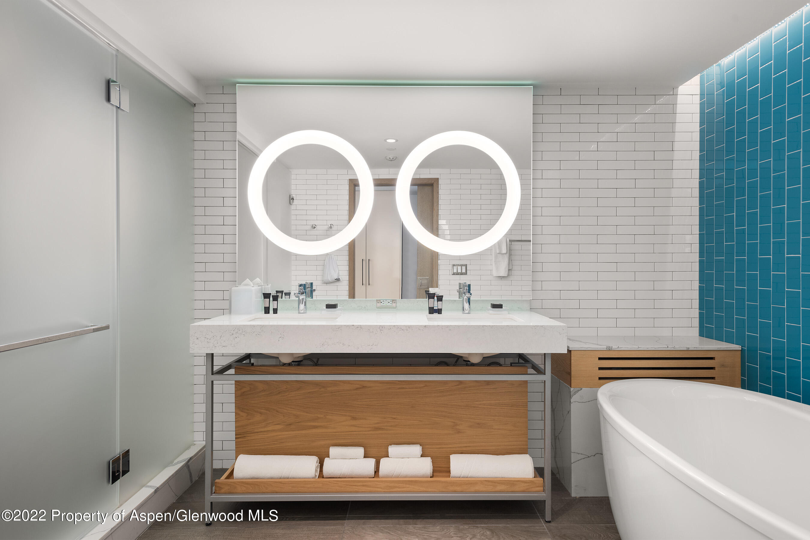 550 South Spring Street, Unit 392 Aspen, CO 81611 - Photo 13 of 41 a bathroom with a toilet a sink and a mirror