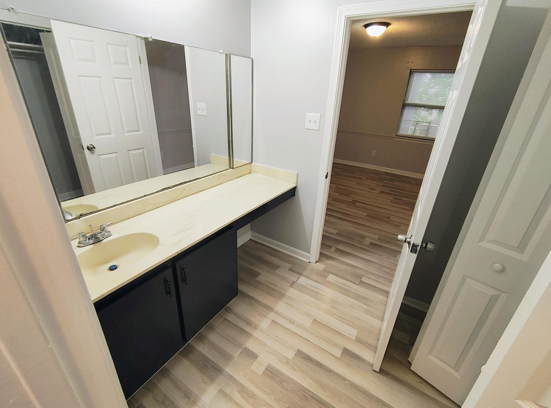 6439 Kirby Trees Drive, Unit 6439 Memphis, TN 38115 - Photo 14 of 17 a bathroom with a sink and mirror