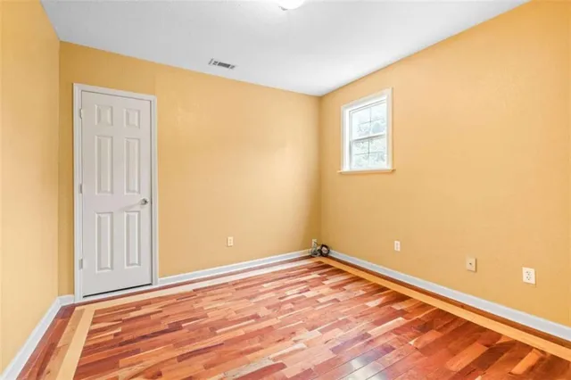 a view of empty room