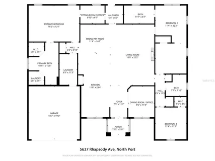 $359,900 | 5637 Rhapsody Avenue, North Port, FL 34288