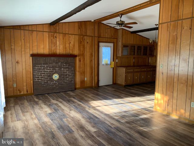 living room from front door