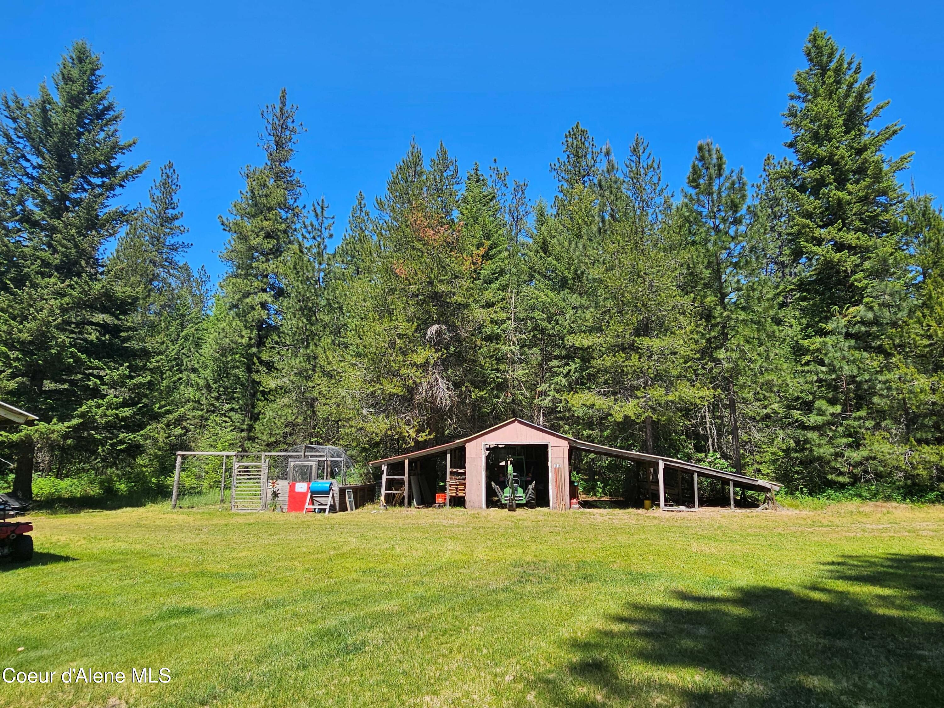 24805 North Cedar Mountain Road Athol, ID 83801 - Photo 54 of 82 equipment shed