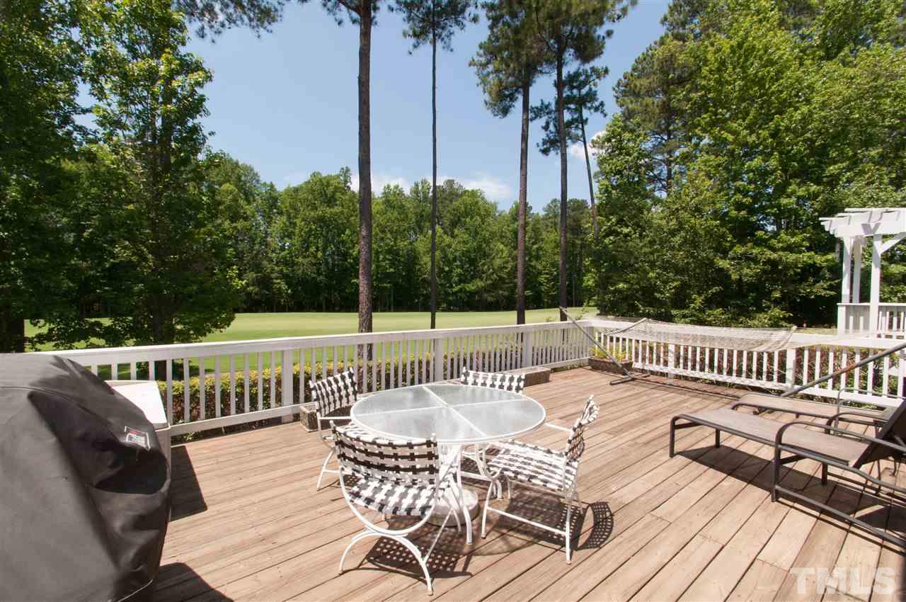 9515 Brookchase Drive Raleigh, NC 27617 - Photo 19 of 24 Amazing view off your spacious entertaining deck