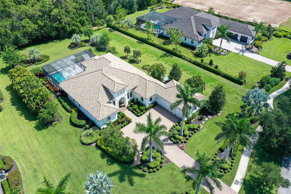 8361 Lindrick Lane Lakewood Ranch, FL 34202 - Photo 1 of 1 an aerial view of residential house with outdoor space and street view