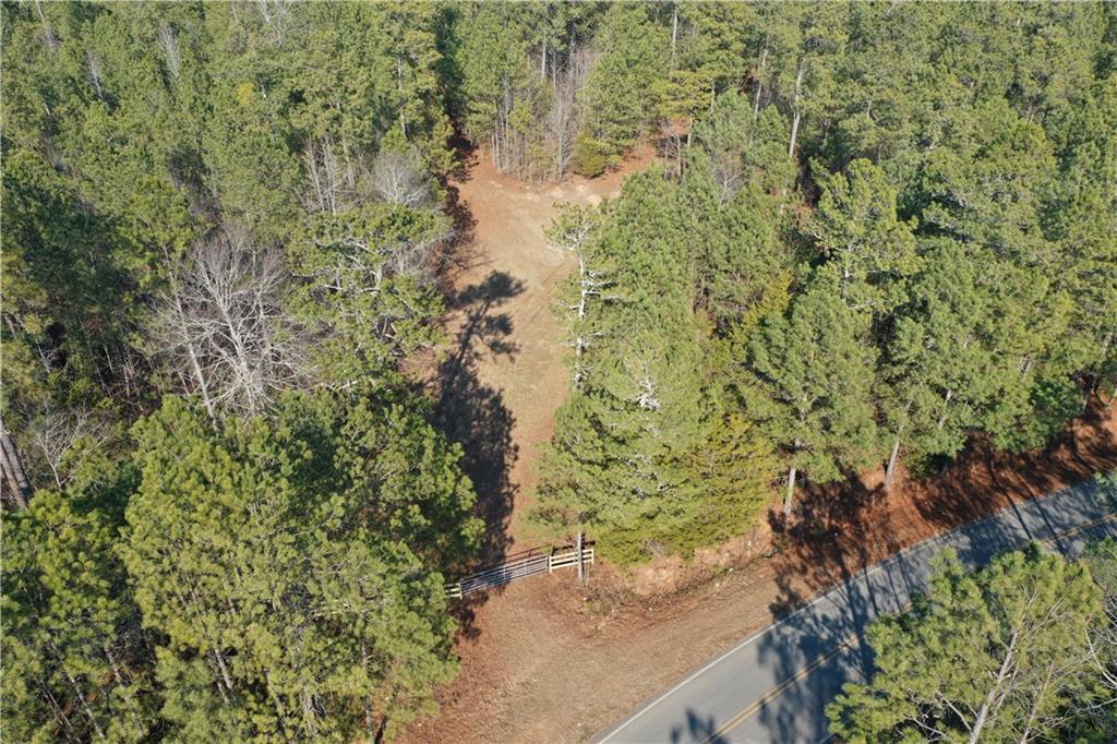 0 Hulmes Chapel Road Elberton, GA 30635 - Photo 7 of 18 a view of a yard with plants and a brick wall