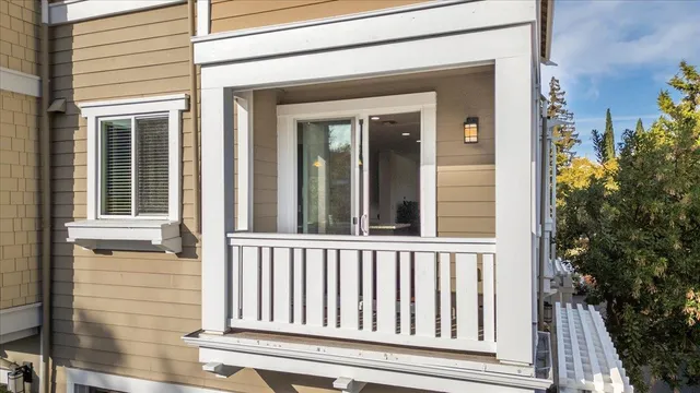 front view of a house with a porch
