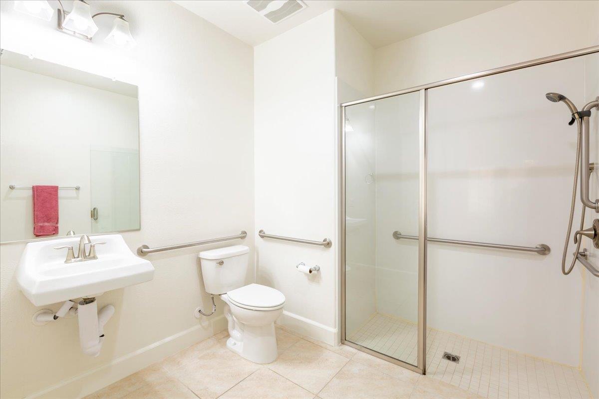 2041 Atlas Loop Mountain View, CA 94043 - Photo 26 of 51 a bathroom with a toilet sink and shower