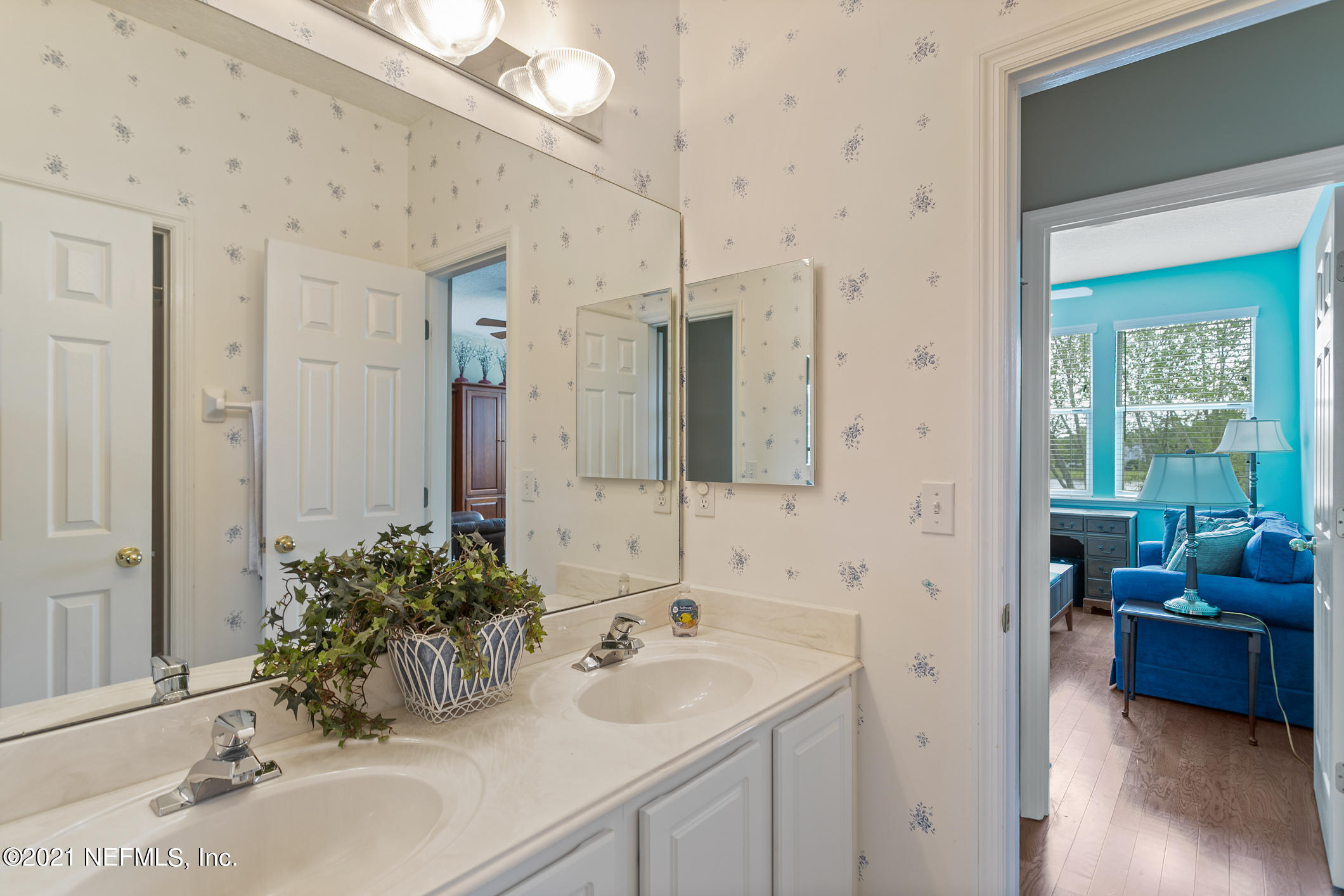 1508 Hackberry Court St. Johns, FL 32259 - Photo 24 of 47 a bathroom with a sink and a mirror