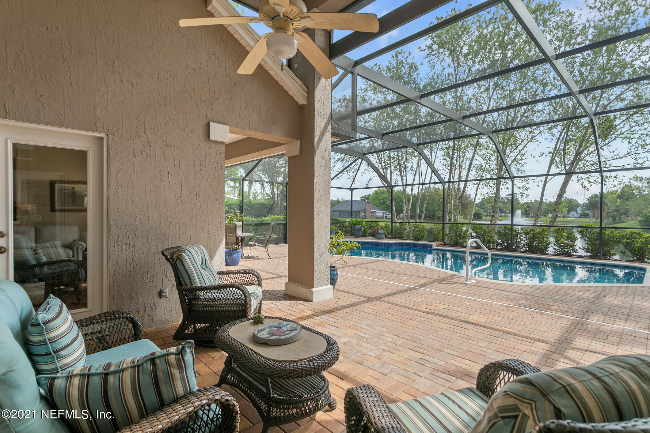 1508 Hackberry Court St. Johns, FL 32259 - Photo 32 of 47 a outdoor space with patio the couches and dining table with a backyard