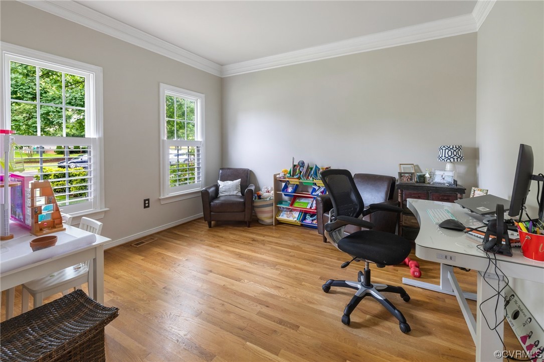 2136 Ridgefield Green Way Henrico, VA 23233 - Photo 17 of 35 Currently Used as 'Home Office' - Plenty of Natural light, plantation shutters