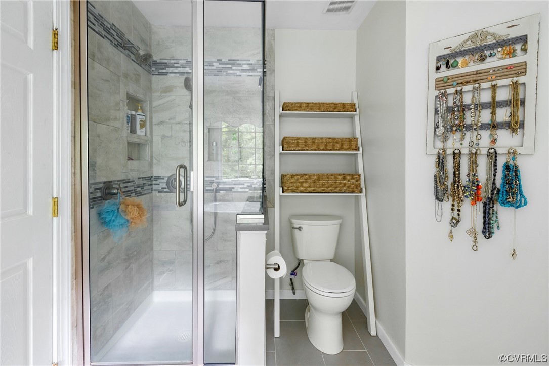 2136 Ridgefield Green Way Henrico, VA 23233 - Photo 22 of 35 Another View, Glass Shower, Toilet Area