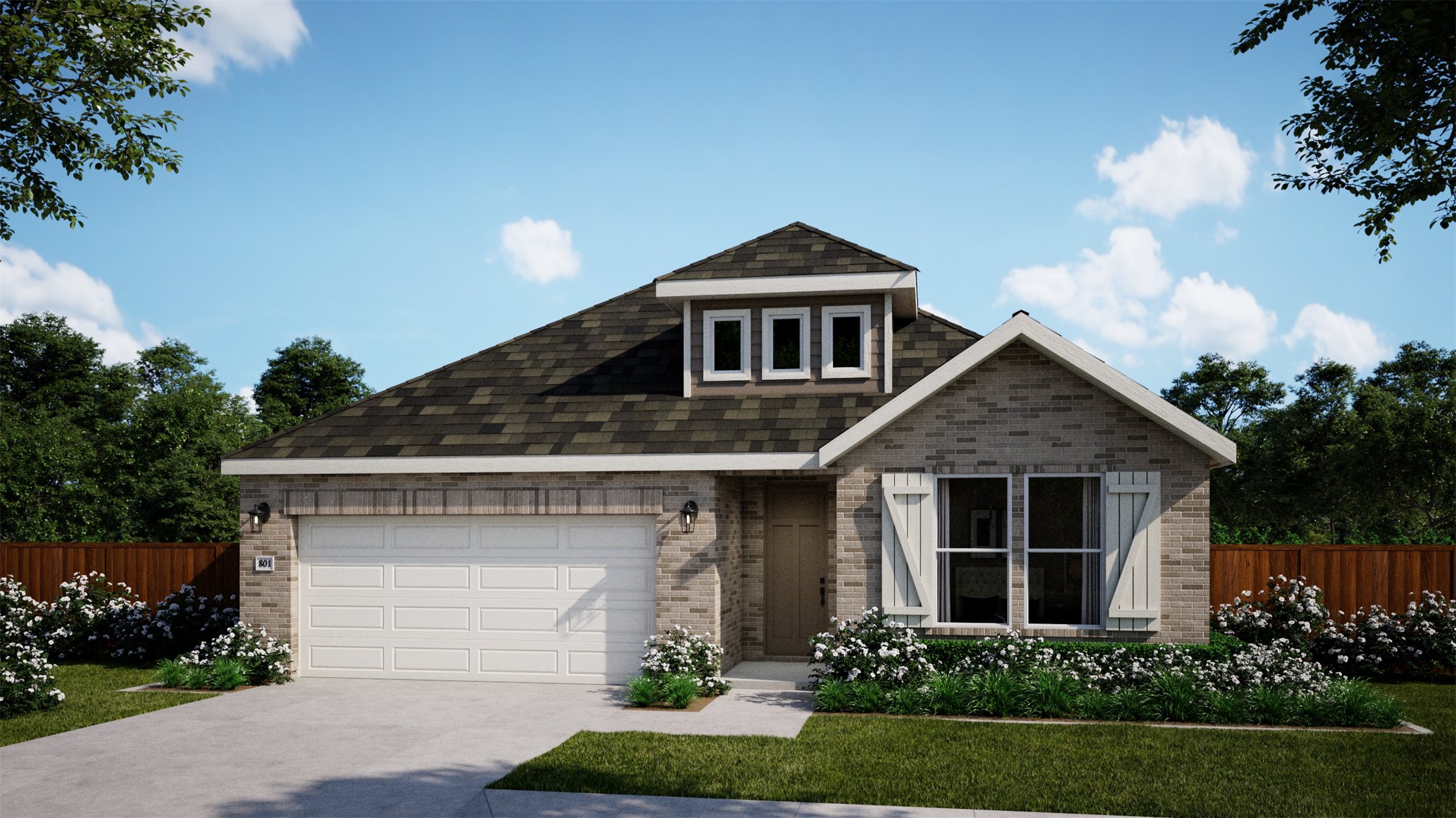 181 Capernaum Court Kyle, TX 78640 - Photo 1 of 1 a front view of a house with a yard and garage