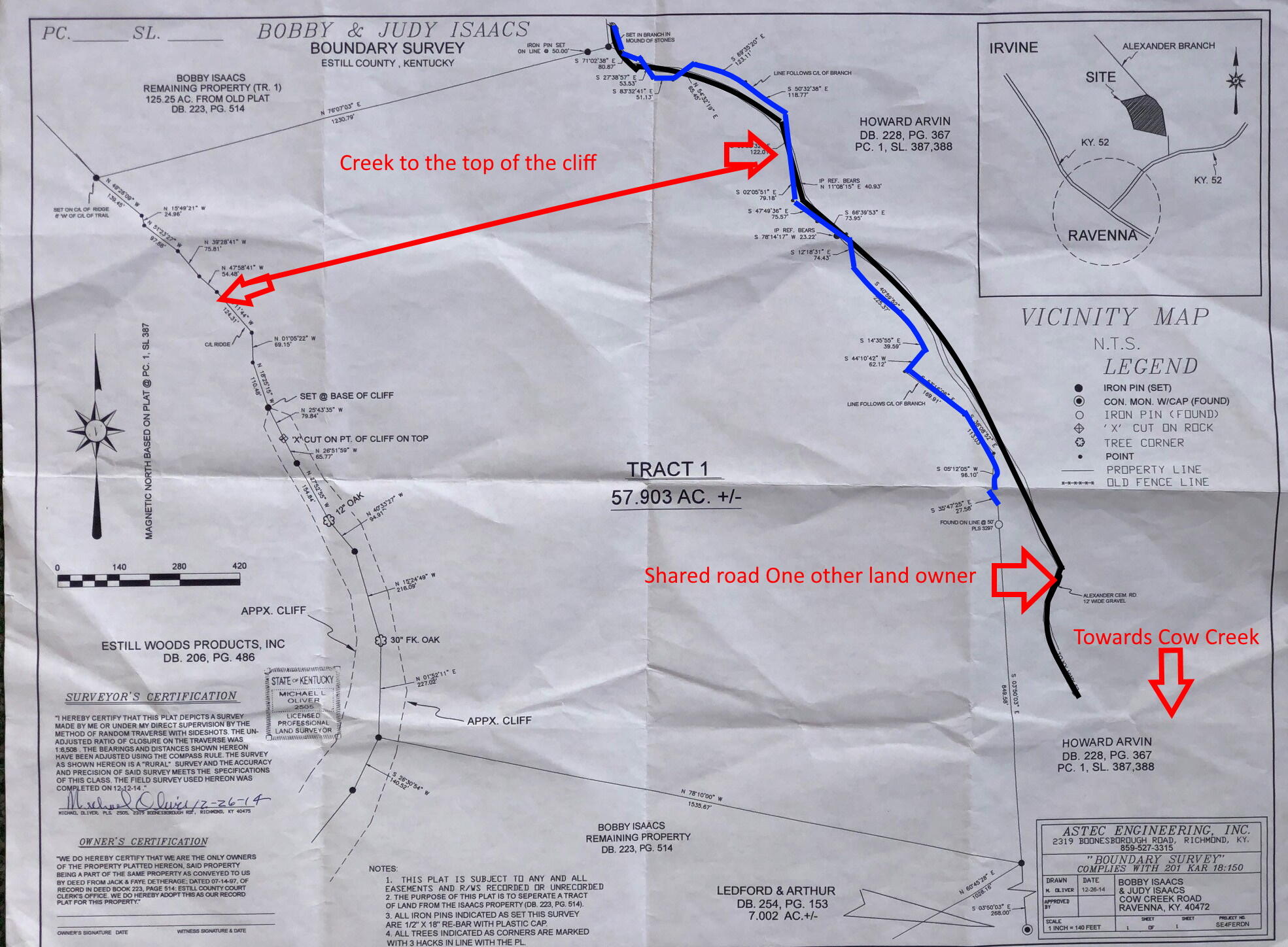 460.2 Cow Creek Road Ravenna, KY 40472 - Photo 4 of 46 Survey