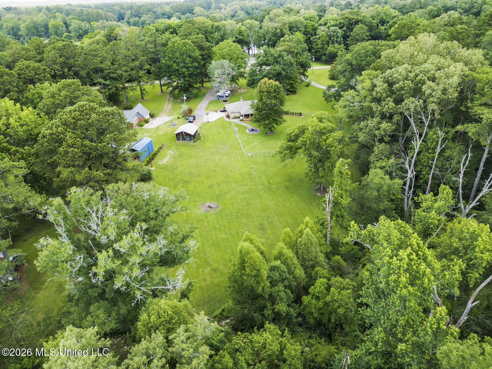 5121 Old Jackson Road Terry, MS 39170 - Photo 40 of 42 5121 Old Jackson Rd drone-5