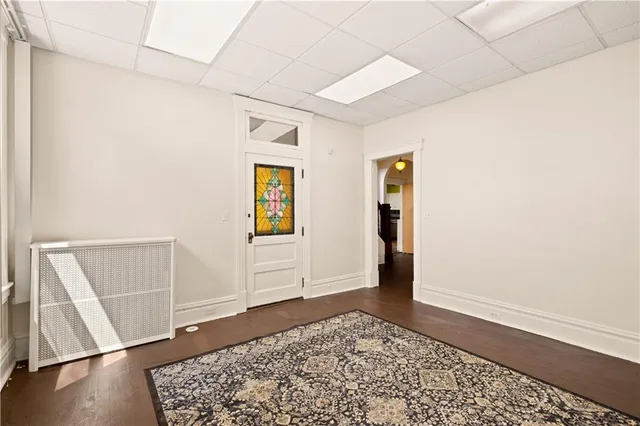 a view of room with window