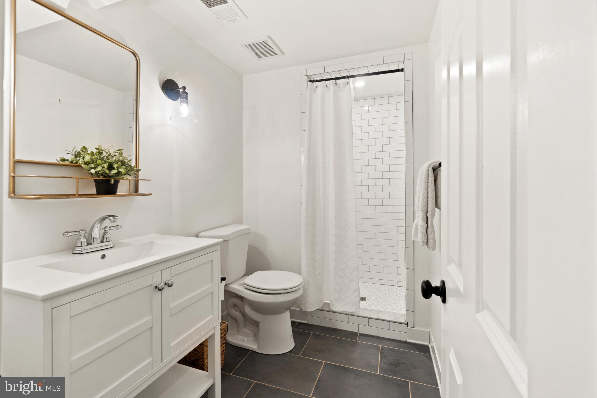 2225 39th Street Northwest Washington, DC 20007 - Photo 31 of 39 Lower Level full bath