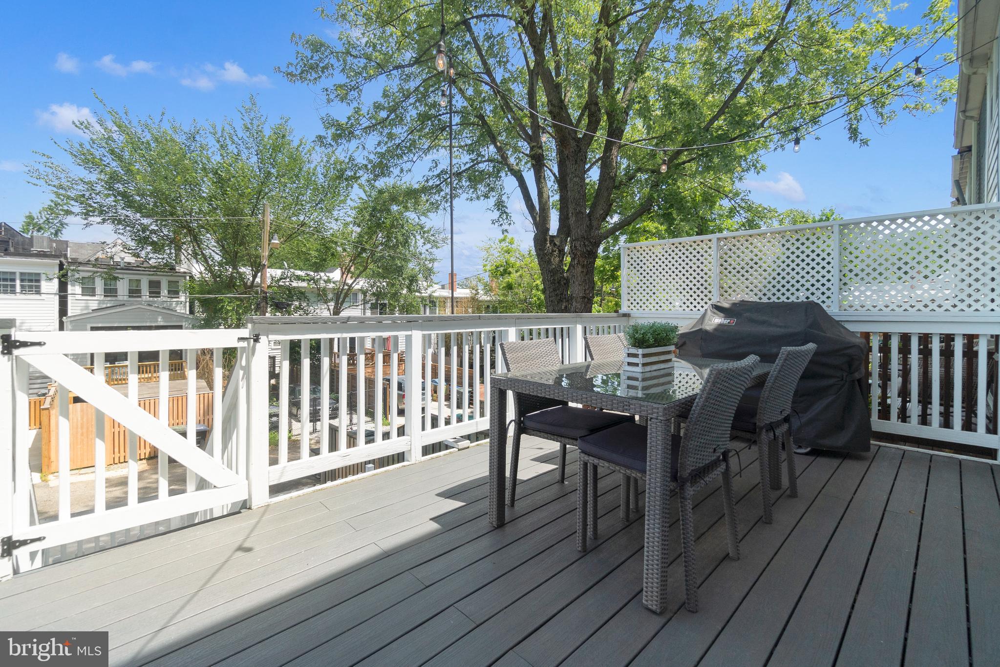 2225 39th Street Northwest Washington, DC 20007 - Photo 36 of 39 Trex deck