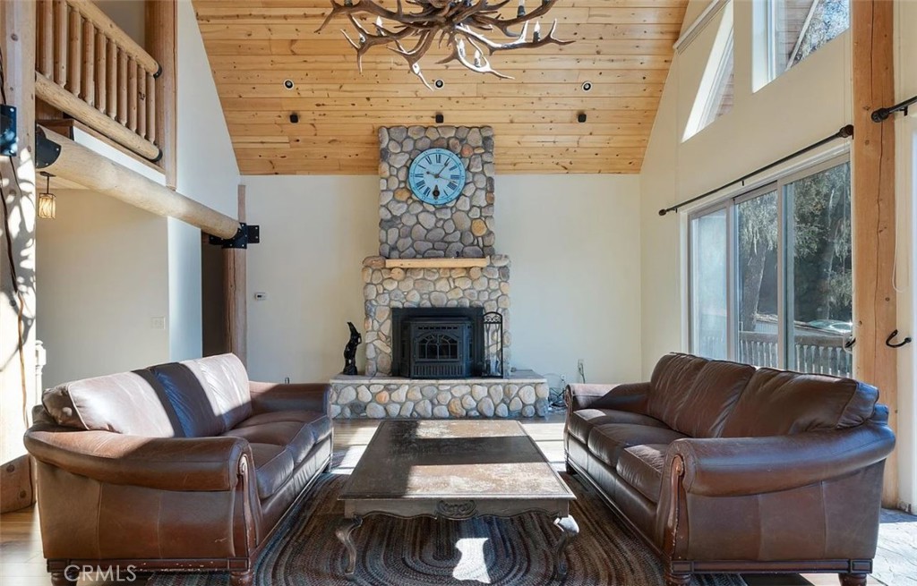 5935 Aluffo Road Paso Robles, CA 93446 - Photo 4 of 43 a living room with furniture and a fireplace