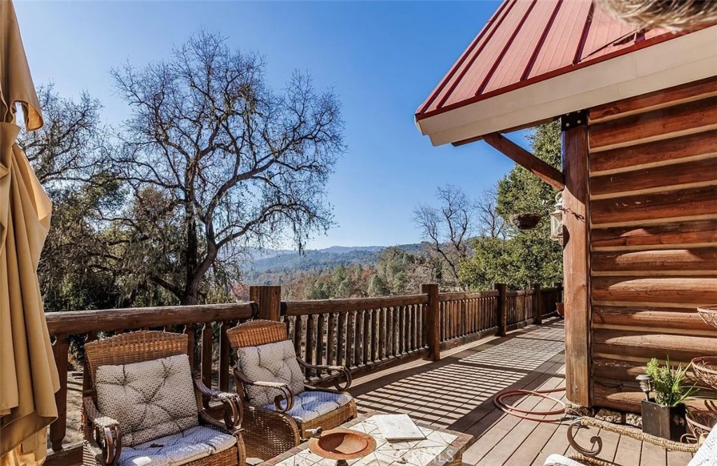 5935 Aluffo Road Paso Robles, CA 93446 - Photo 43 of 43 a view of balcony with wooden floor and outdoor seating