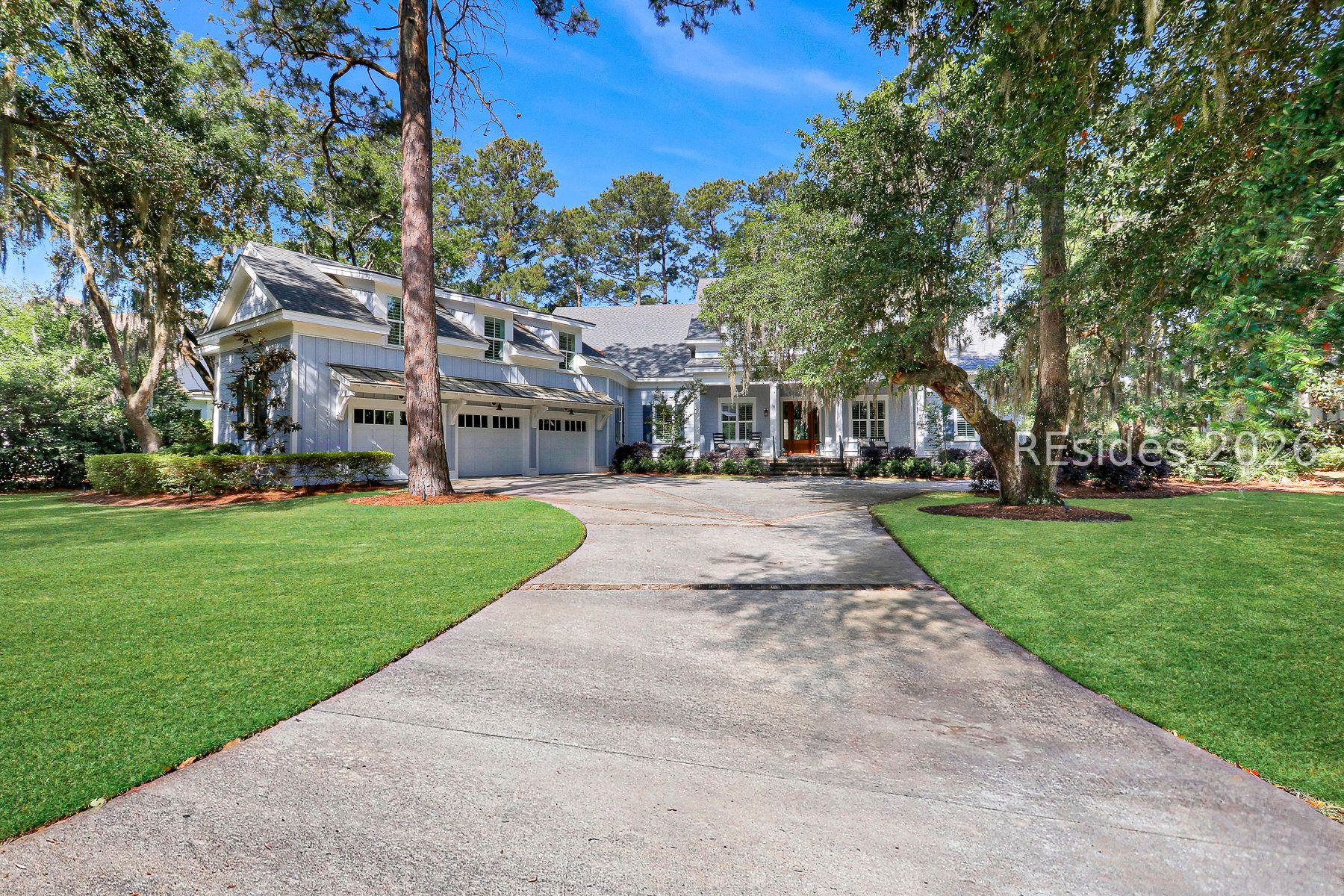 18 Ballybunion Way Bluffton, SC 29910 - Photo 1 of 64 Newer home w/ Live Oaks (grass digitally enhanced)