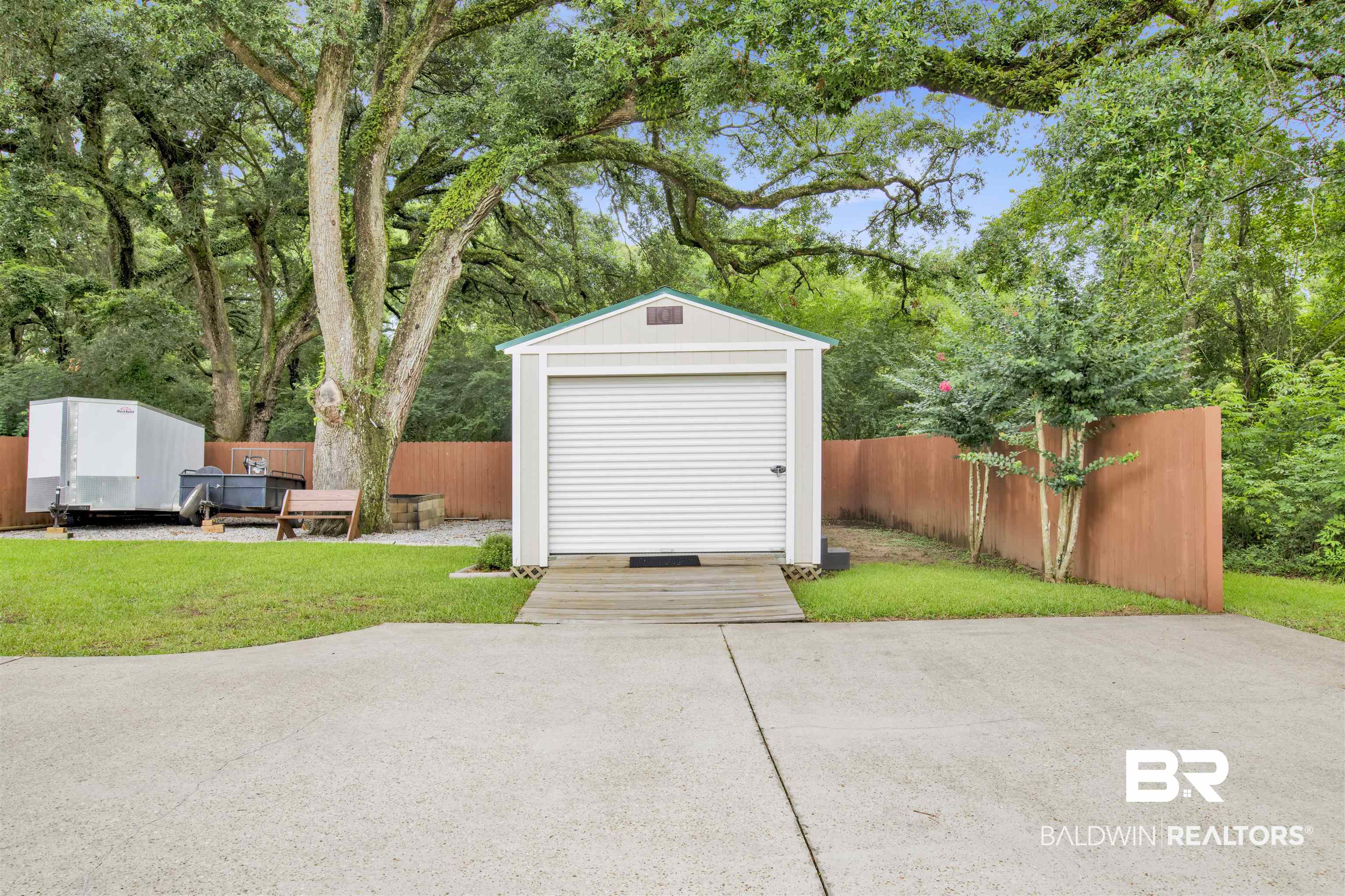 4340 Hamilton Oaks Lane Mobile, AL 36695 - Photo 43 of 51 Garage featuring a yard