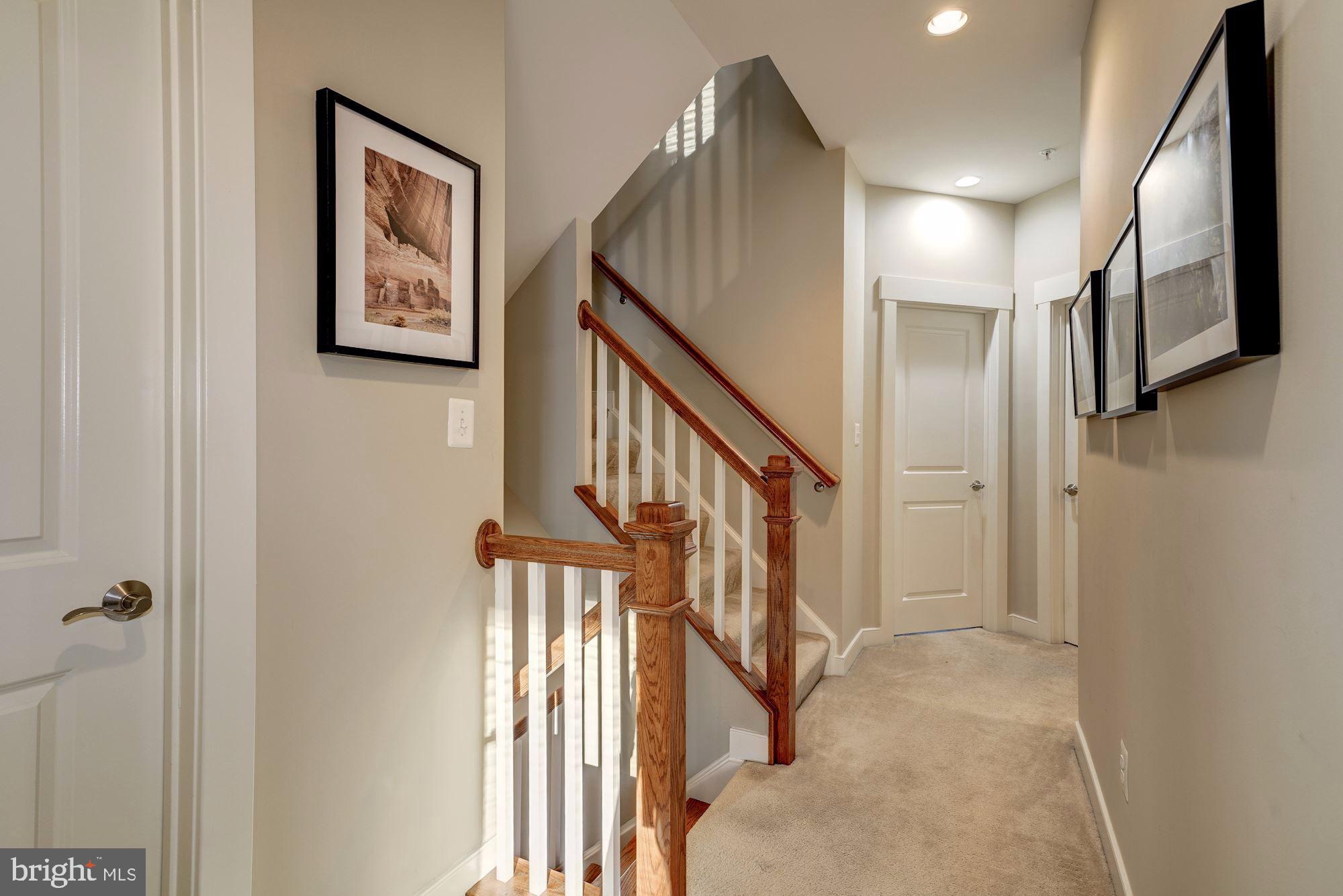 9568 Ament Street Silver Spring, MD 20910 - Photo 13 of 29 Second Floor Hallway
