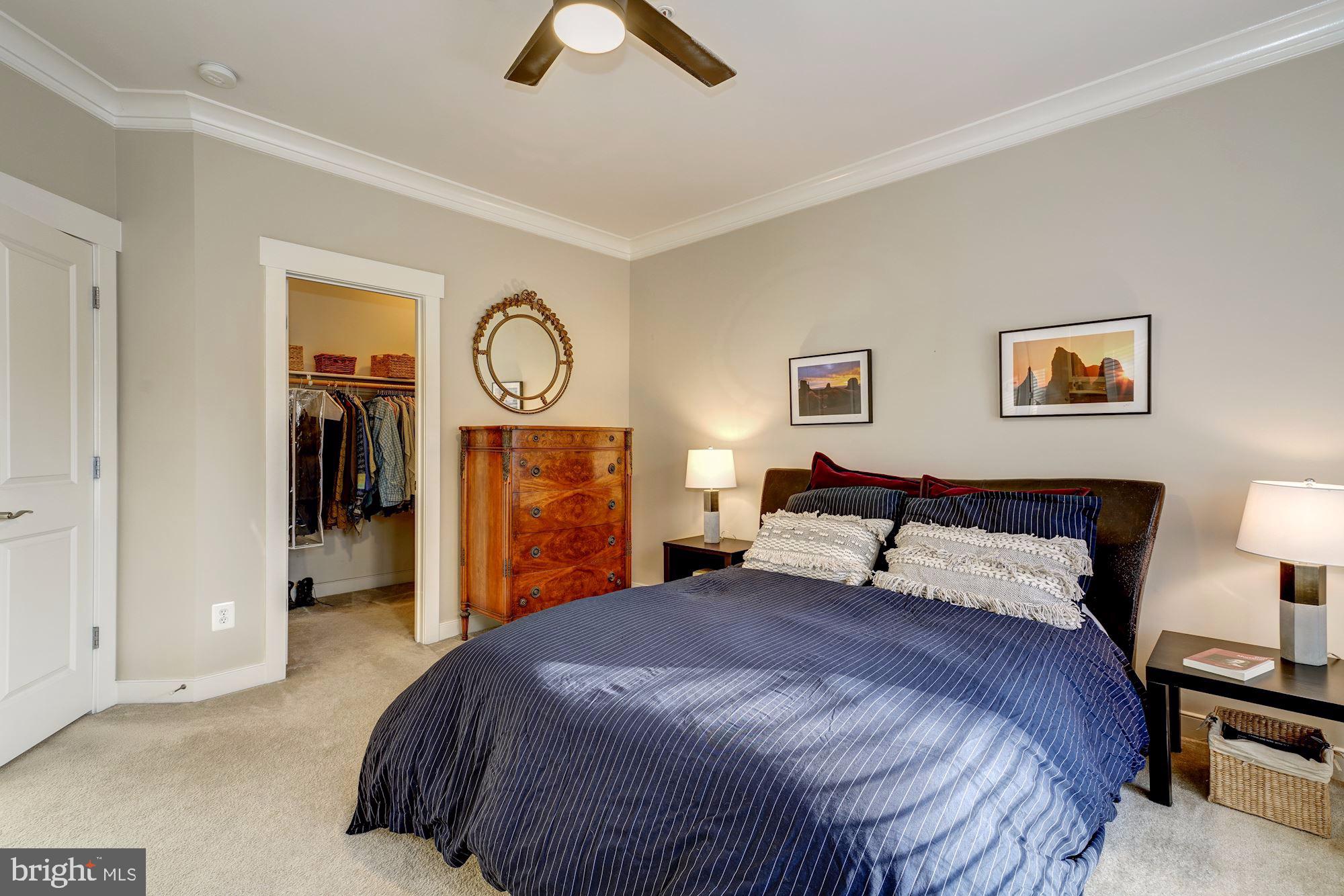 9568 Ament Street Silver Spring, MD 20910 - Photo 14 of 29 Primary Bedroom with Ensuite and Walk In Closet